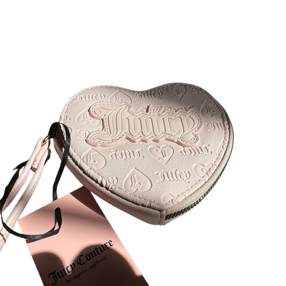 Juicy Couture Heart-Shaped Wristlet